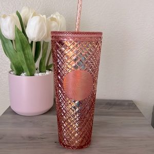 Starbucks Rose Gold 24 Oz Tumbler